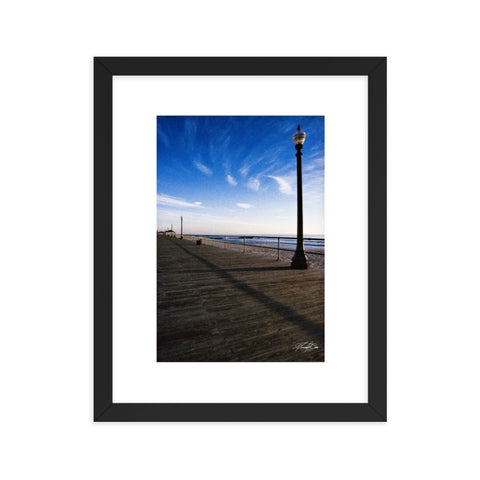 "Asbury Blue" By Manny Cabo | Autographed Framed poster