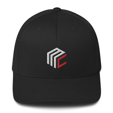 Official Manny Cabo Logo Black Flex Fit Cap