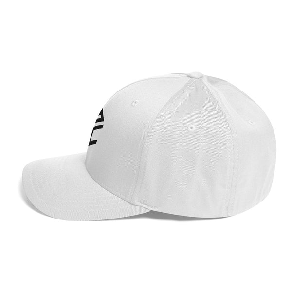 Official Manny Cabo Logo B On W  Structured Twill Cap