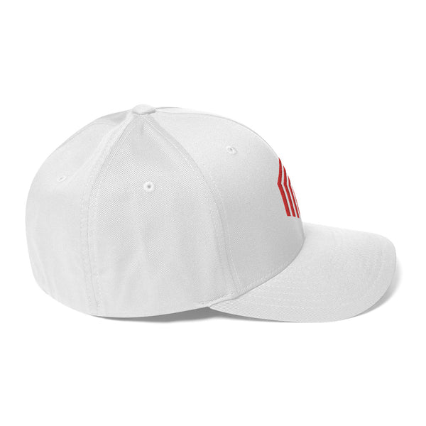 MC Official Logo (RED) Structured Twill Cap