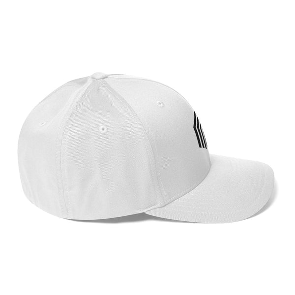 Official Manny Cabo Logo B On W  Structured Twill Cap